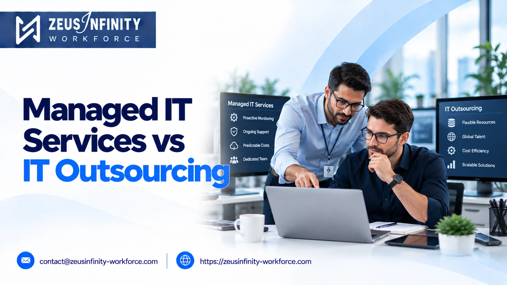 managed it services vs it outsourcing